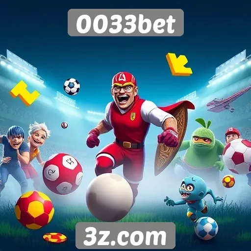 Diversidade de jogos no catálogo da 0033bet